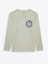 Baby No Greater Love Infinity T-Shirt Cotton | Long Sleeve