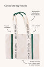 Jesus is King Canvas Tote Bag