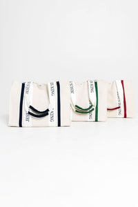 Jesus is King Canvas Tote Bag