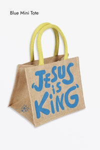 Jesus Is King Mini Tote Bag
