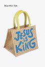 Jesus Is King Mini Tote Bag