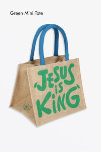 Jesus Is King Mini Tote Bag
