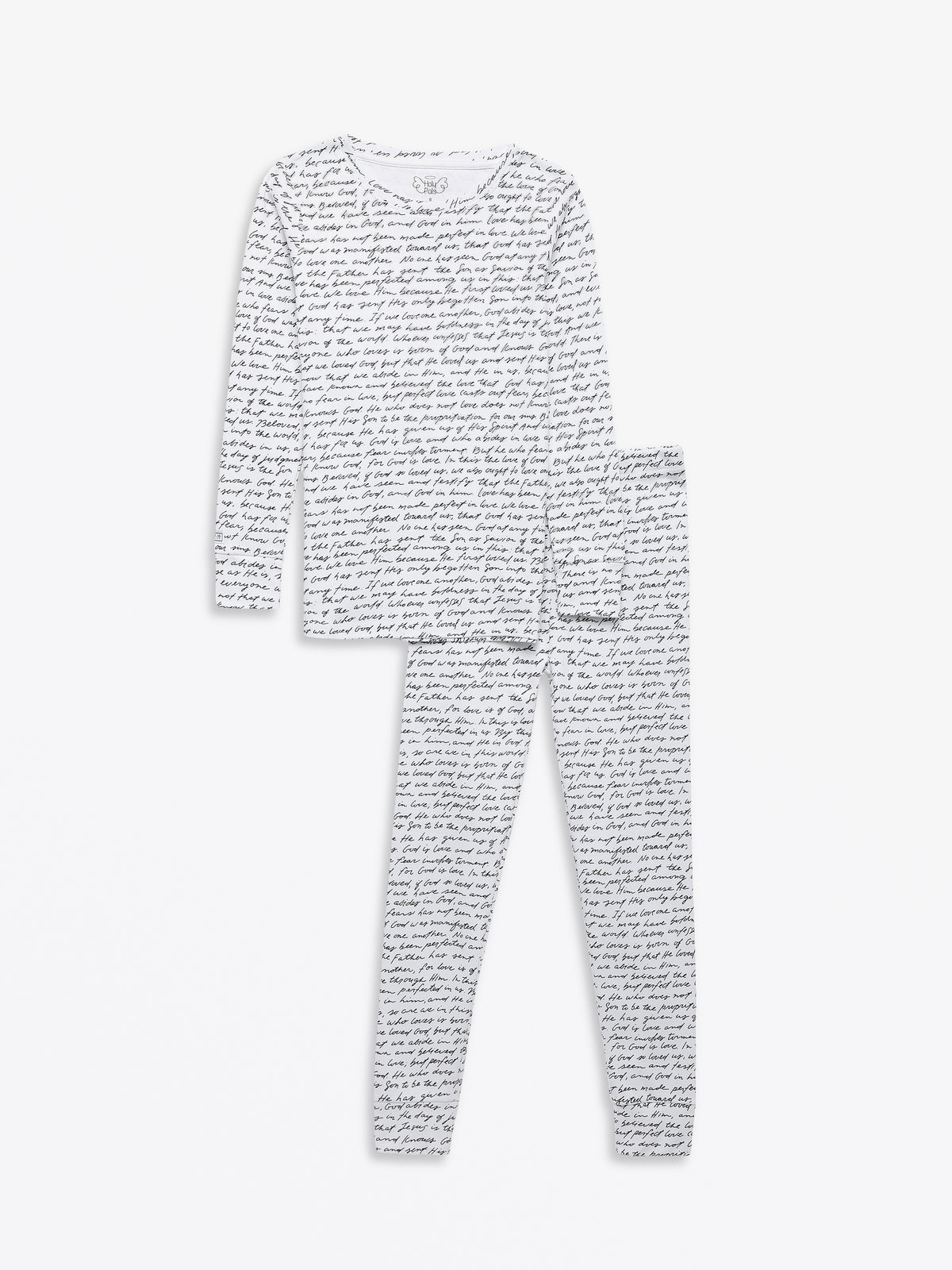 Love One Another PJ Long Sleeve Set Cotton