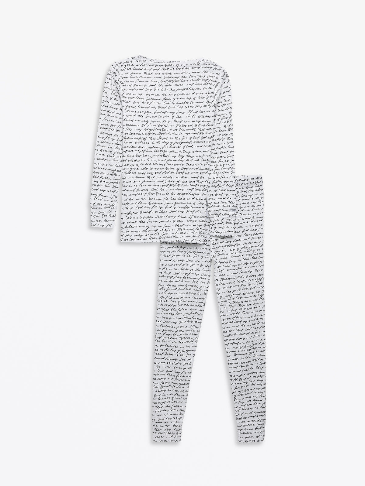 Love One Another PJ Long Sleeve Set Cotton