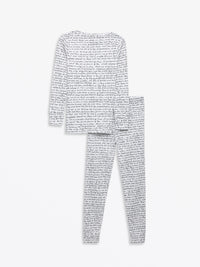 Love One Another PJ Long Sleeve Set Cotton