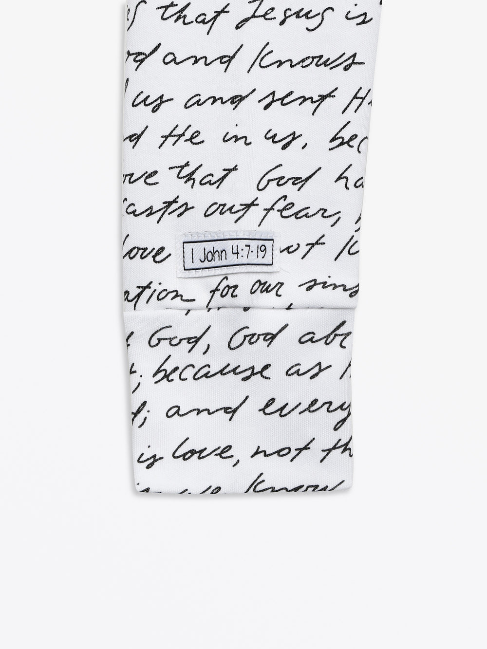 Love One Another PJ Long Sleeve Set Cotton