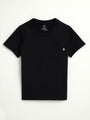 Kids Black Prayer Pocket T-Shirt | Short Sleeve