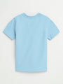 Kids Blue Prayer Pocket T-Shirt | Short Sleeve