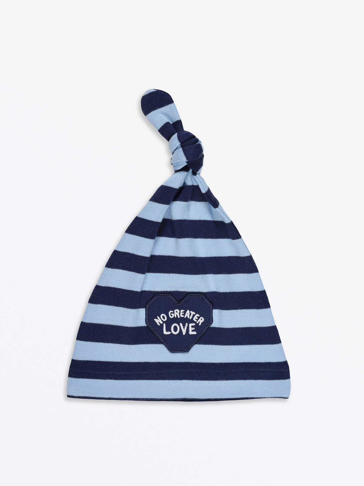 No Greater Love Blue Hat Cotton