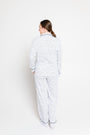 Love One Another Womens PJ Notch Collar Set Cotton