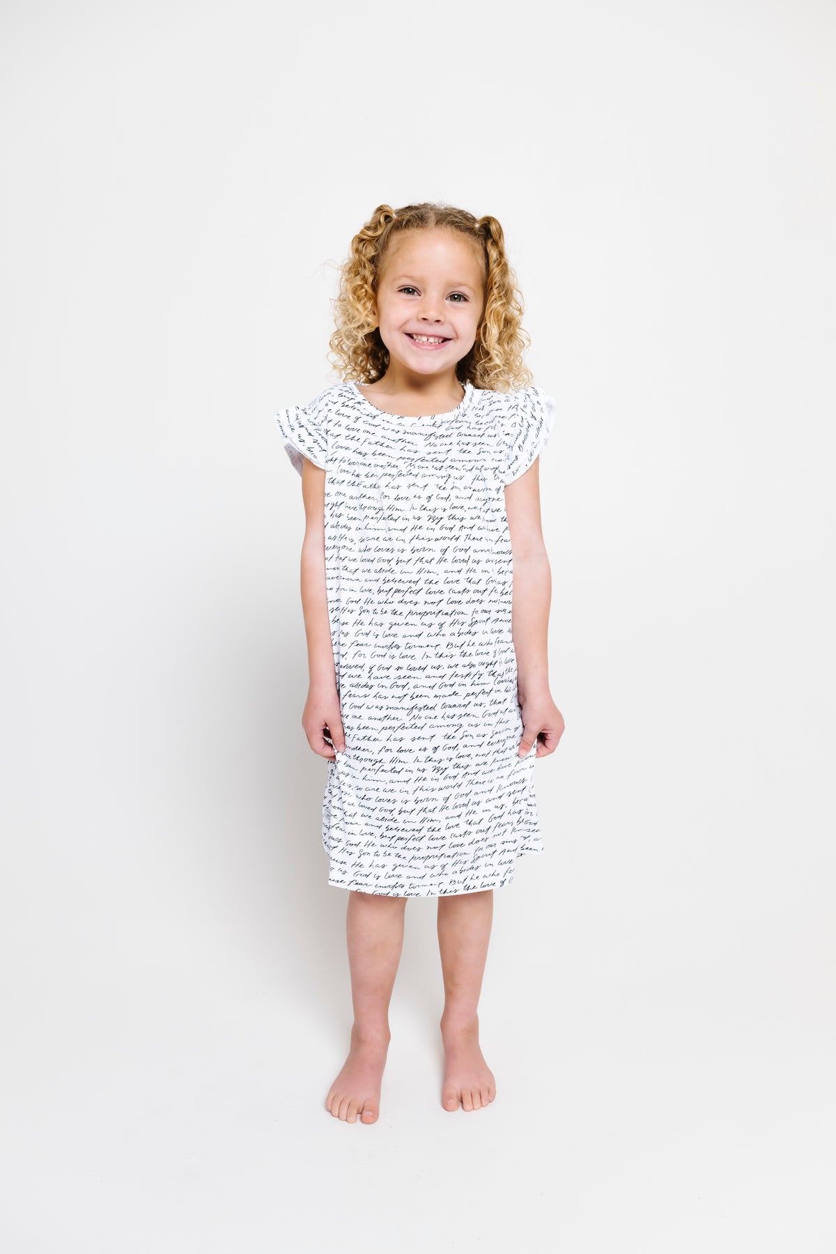 Love One Another PJ Girls Nightgown Polyester