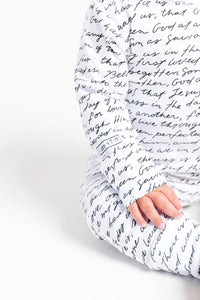 Love One Another Footless Onesie Cotton