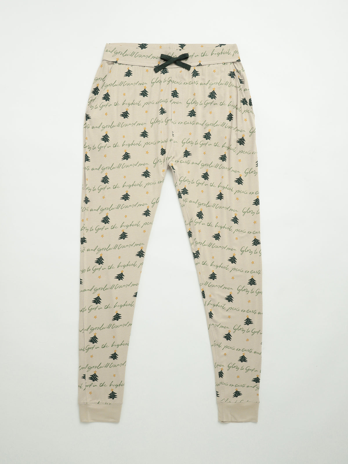Glory to God Christmas Men's PJ Set Bamboo