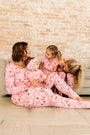 No Greater Love Pink Women's PJ Jogger Set Bamboo