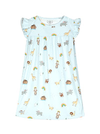 Noah and the Ark PJ Girls Nightgown Polyester