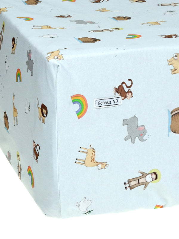Noah and the Ark Bedsheet Cotton
