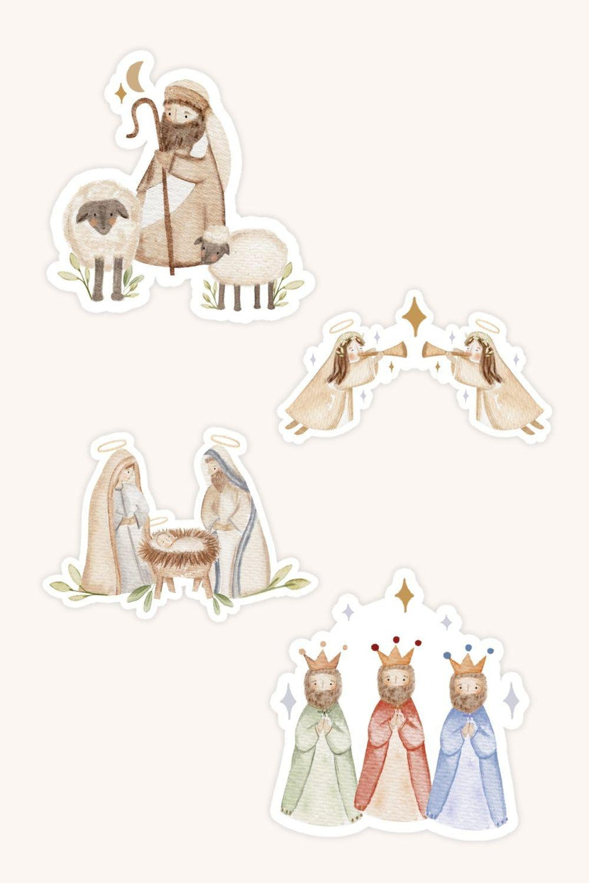 The First Noel Stickers - 4 Pack