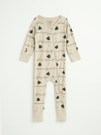 Glory to God Christmas PJ Footless Onesie Bamboo