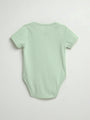 Baby Pistachio Prayer Pocket Bodysuit | Short Sleeve