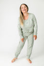 The Lost Sheep PJ Womens Long Sleeve Jogger Set Cotton