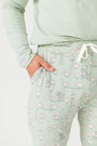 The Lost Sheep PJ Mens Long Sleeve Jogger Set Cotton