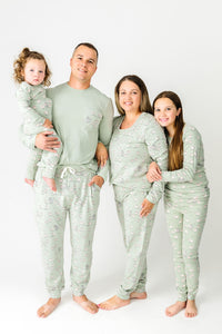 The Lost Sheep PJ Womens Long Sleeve Jogger Set Cotton
