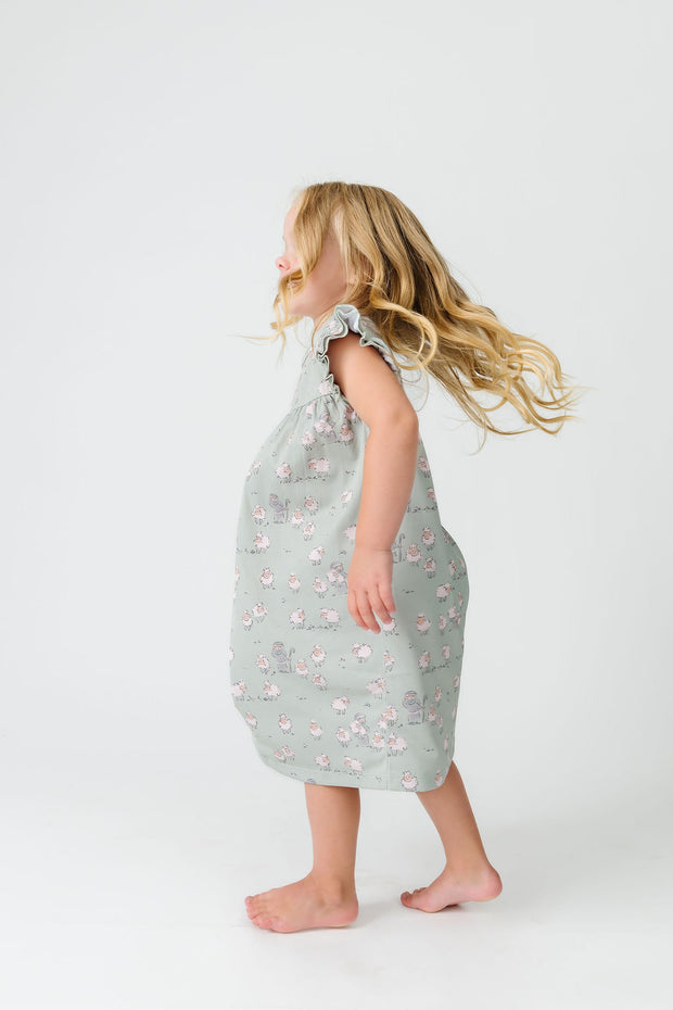 The Lost Sheep PJ Girls Nightgown Polyester