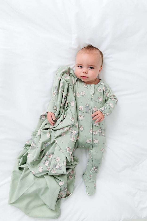 The Lost Sheep Swaddle Cotton