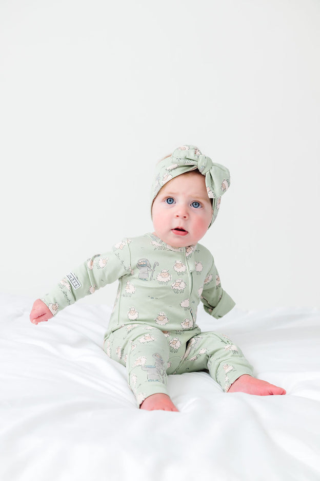 The Lost Sheep PJ Footless Onesie Cotton