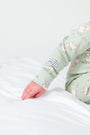 The Lost Sheep PJ Footed Onesie Cotton