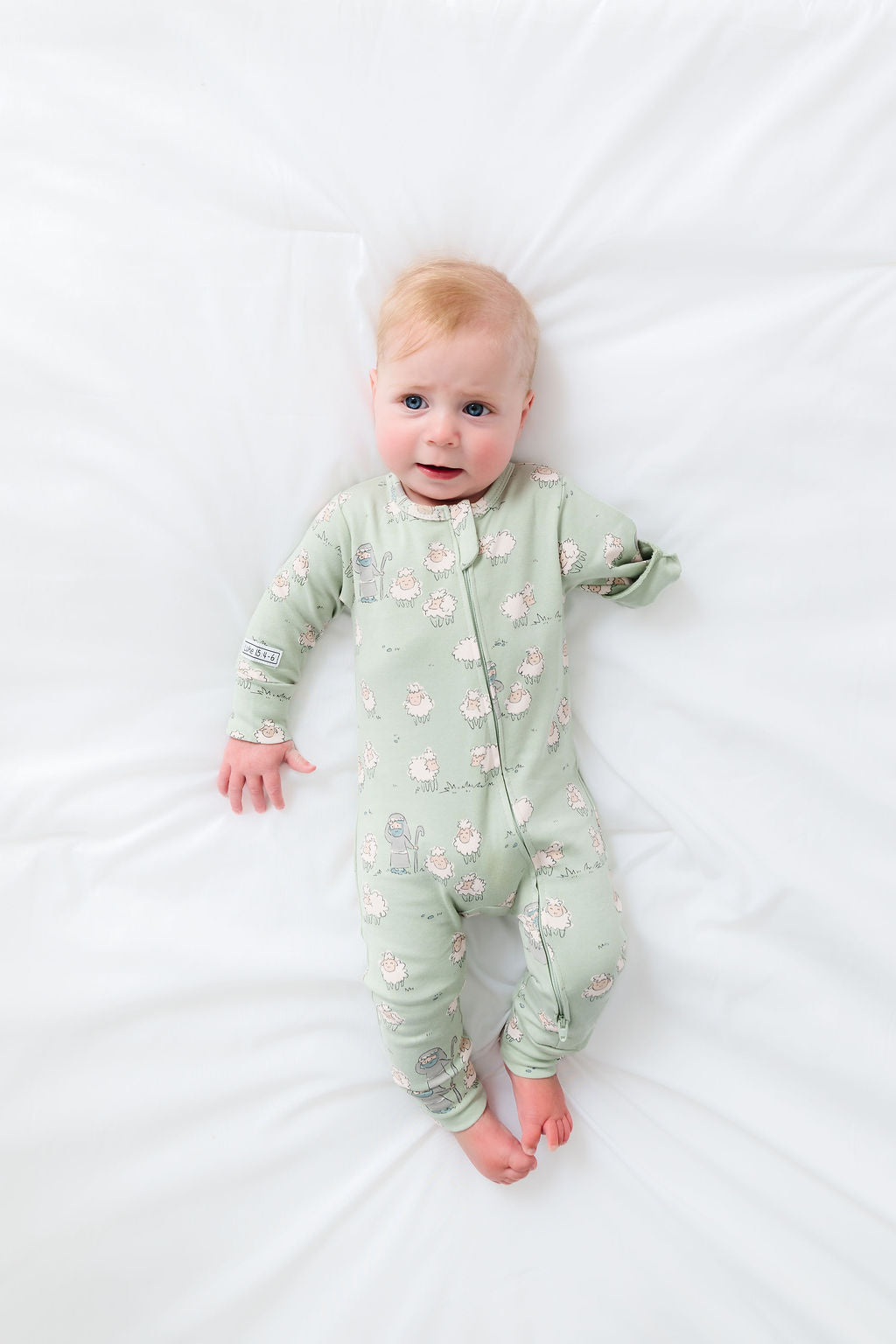 The Lost Sheep PJ Footless Onesie Cotton