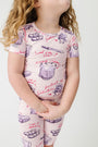 Armor of God Pink PJ Shorts Set Bamboo