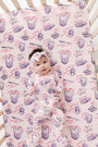 Armor of God Pink PJ Footed Onesie Bamboo