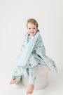 Noah and the Ark Blanket Cotton
