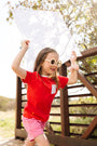 Kids Shine Red Prayer Pocket T-Shirt | Short Sleeve