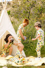 Be the Light Badges PJ Footed Onesie Cotton