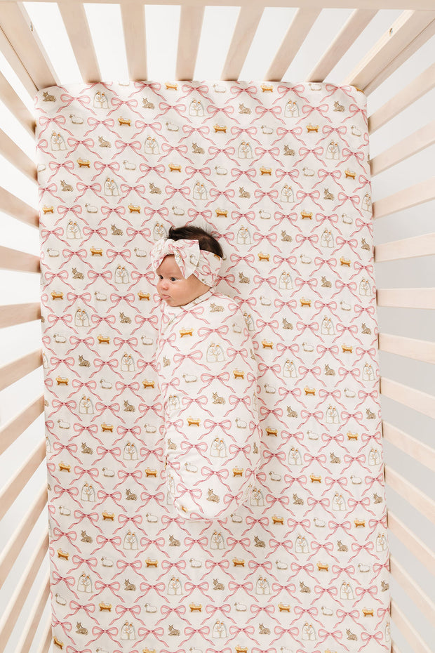 Let Us Adore Him Swaddle Bamboo
