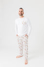 The First Noel Mens PJ Set Bamboo