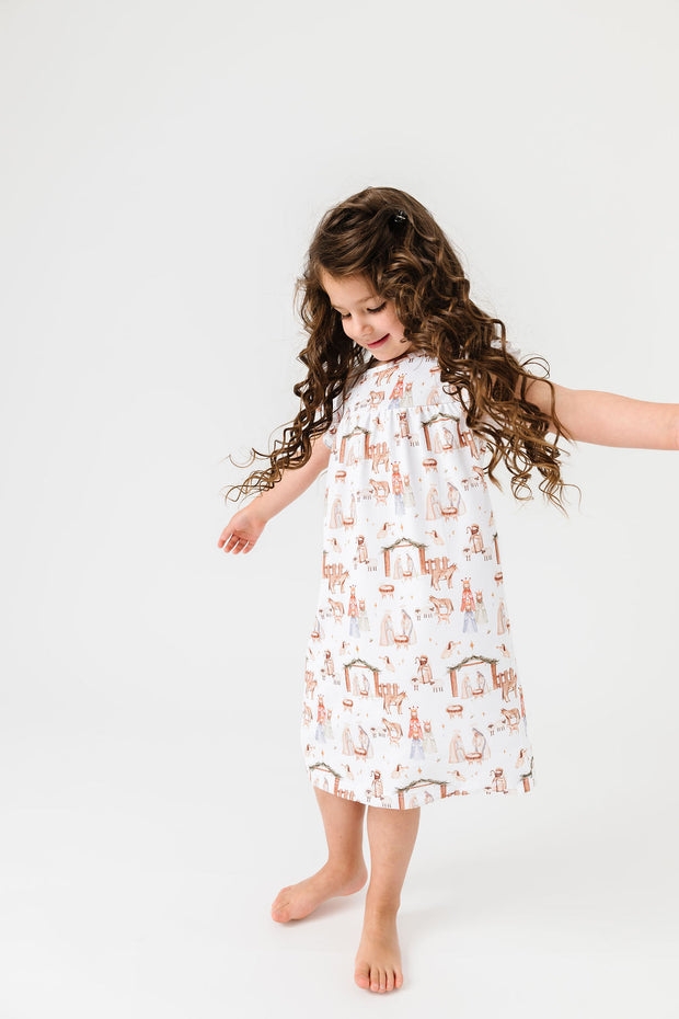 The First Noel PJ Girls Nightgown Polyester