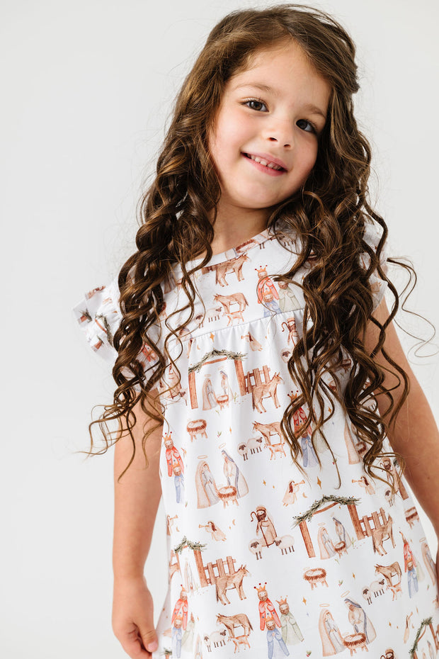 The First Noel PJ Girls Nightgown Polyester