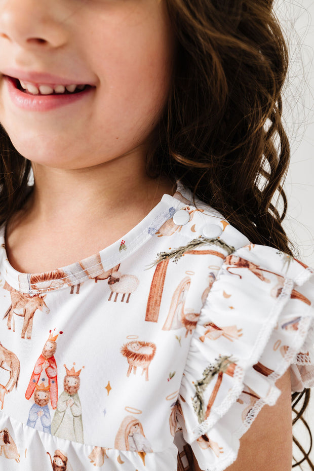 The First Noel PJ Girls Nightgown Polyester