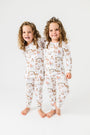 The First Noel PJ Long Sleeve Set Bamboo