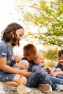 Let Your Light Shine Fireflies PJ Footless Onesie Bamboo