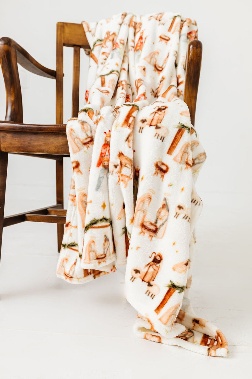 The First Noel Plush Blanket