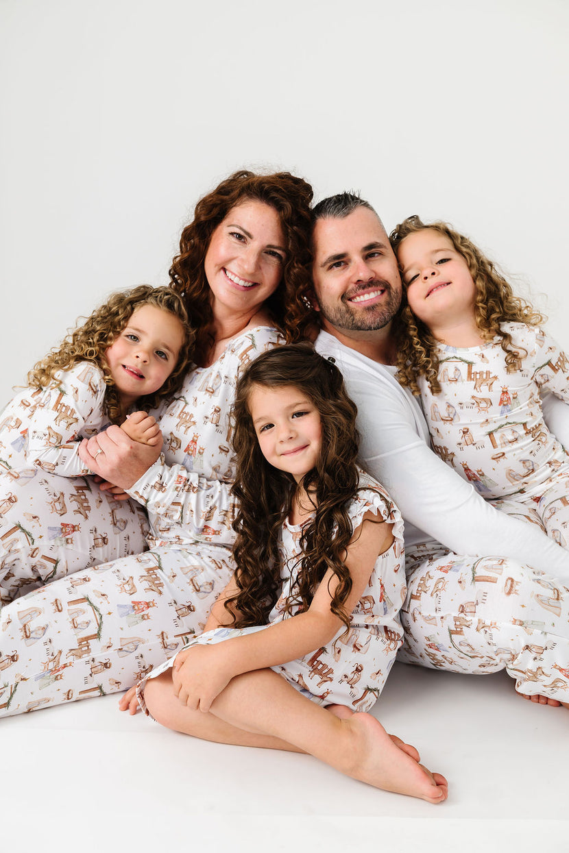 The First Noel PJ Long Sleeve Set Bamboo