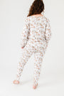 The First Noel Womens Jogger PJ Set Bamboo
