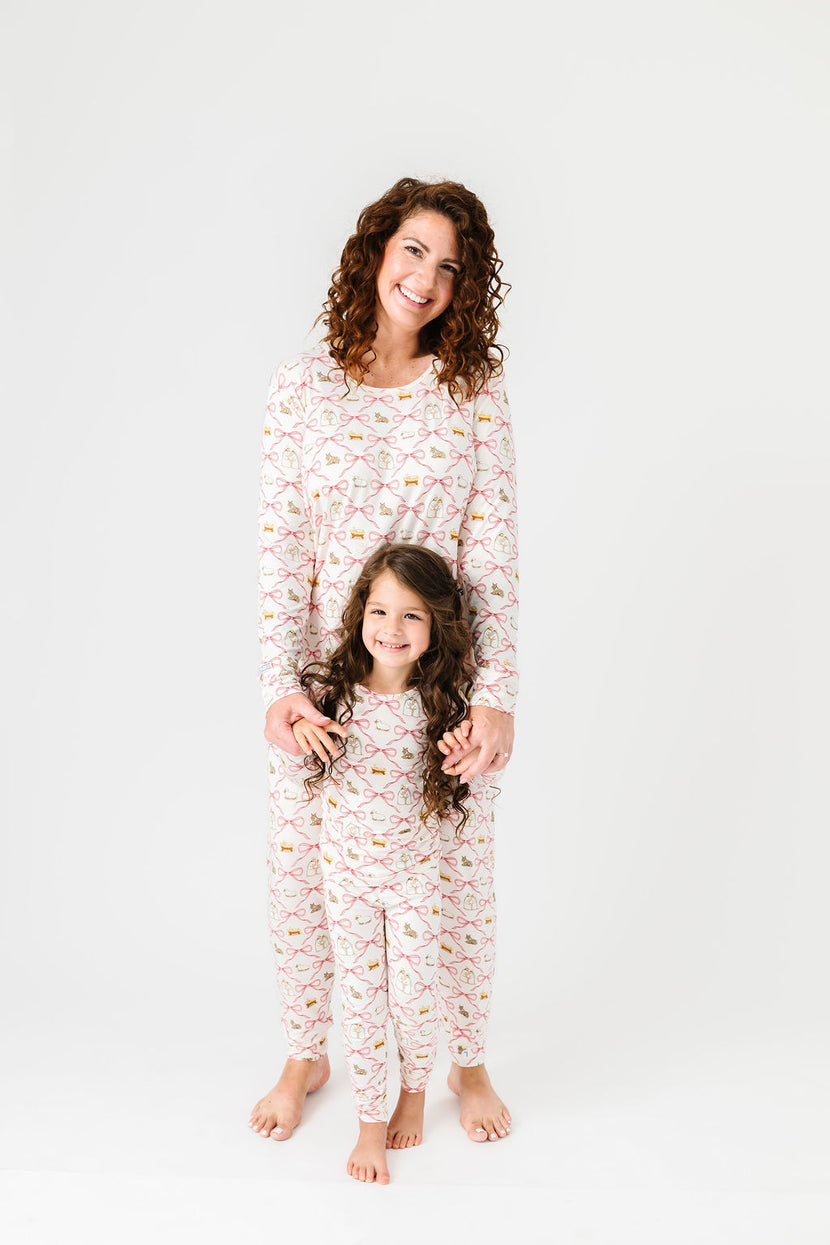 Let Us Adore Him PJ Long Sleeve Set Bamboo