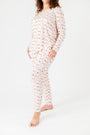 Let Us Adore Him PJ Womens Long Sleeve Jogger Set Bamboo