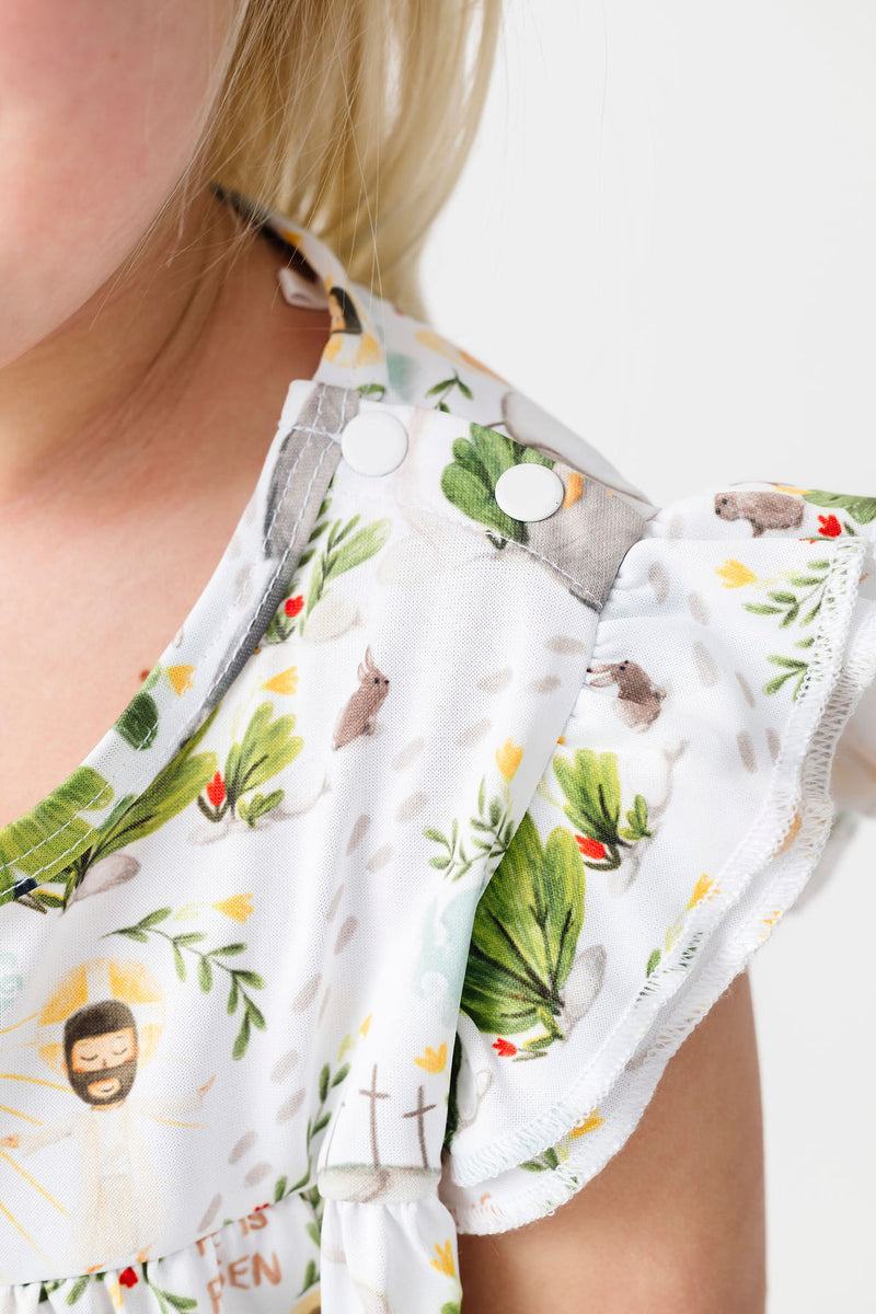 He Is Risen PJ Girls Nightgown Polyester