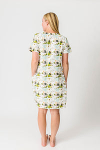 He Is Risen Women's PJ Nightgown Cotton